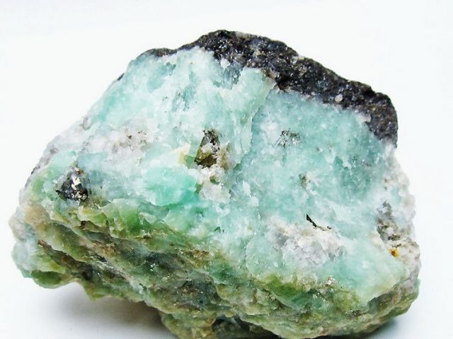 パワーストーン 天然石 エメラルド原石[T672-1534] 