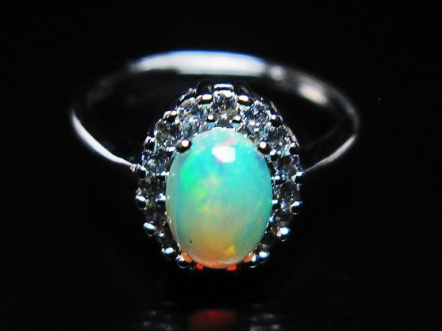 プレシャスオパール指輪(9号)[T674-2939]
