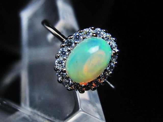 プレシャスオパール指輪(9号)[T674-2939]