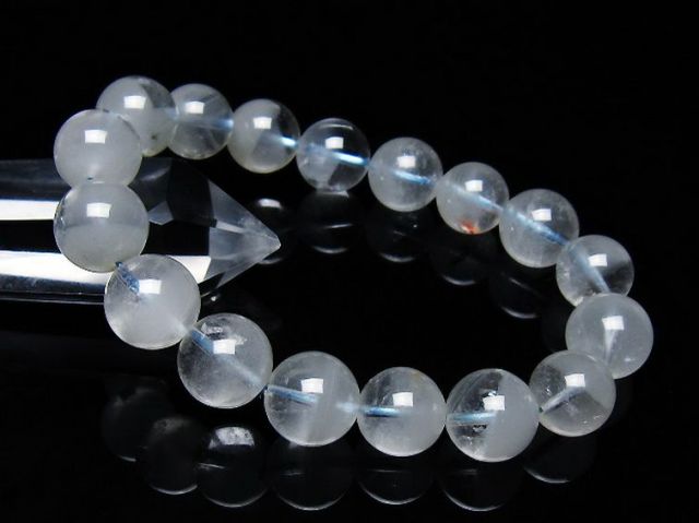 ガーデン水晶ファントムブレスレット 13mm [T676-1864]