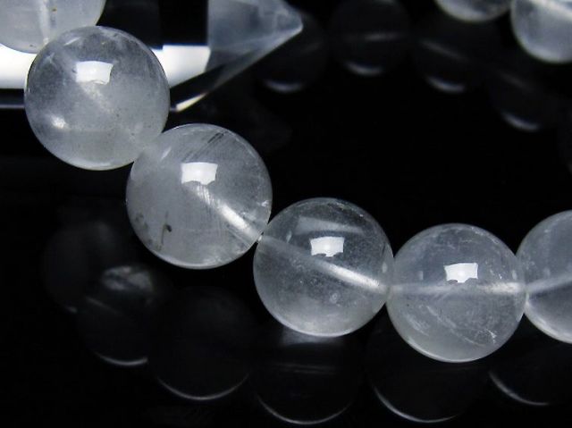 ガーデン水晶ファントムブレスレット 13mm [T676-1874]