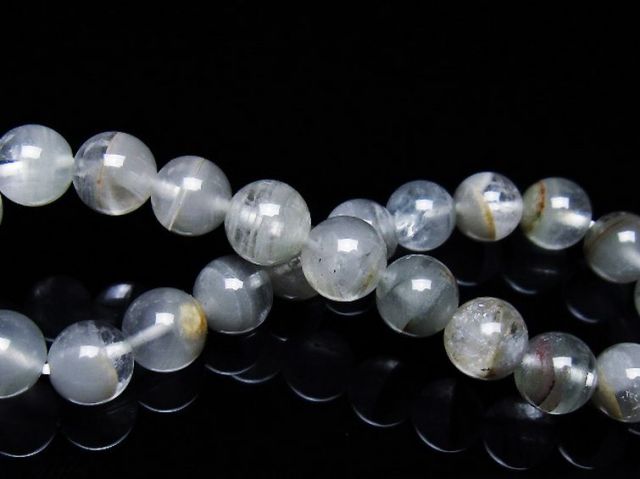 ガーデン水晶ファントムブレスレット 8mm [T676-1960]