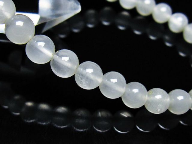 ガーデン水晶ファントムブレスレット 6mm [t676-2258]