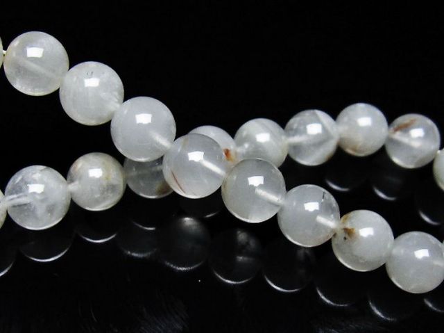 ガーデン水晶ファントムブレスレット 8mm [t676-2272]