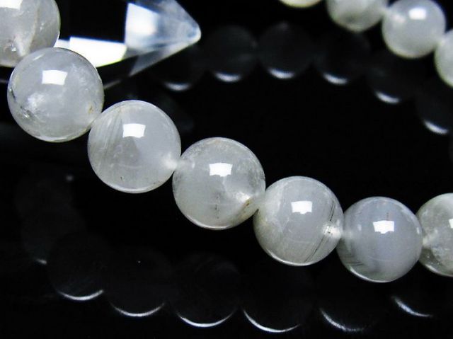 ガーデン水晶ファントムブレスレット 10mm [t676-2281]