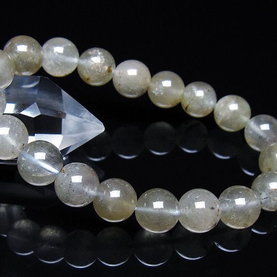 キャッツアイプラチナルチルブレスレット 10mm [T684-3526]