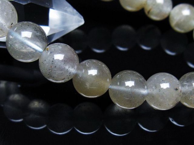 キャッツアイプラチナルチルブレスレット 10mm [T684-3526]