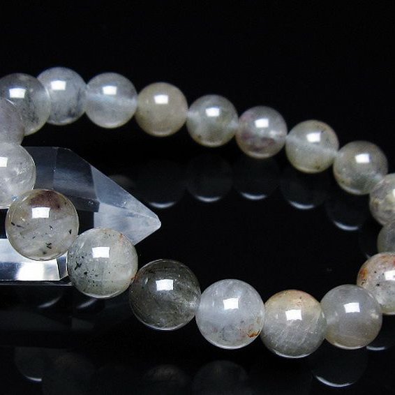 キャッツアイプラチナルチルブレスレット 10mm [T684-3539]