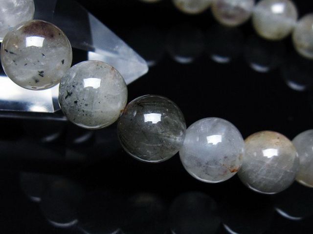 キャッツアイプラチナルチルブレスレット 10mm [T684-3539]