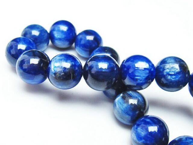パワーストーン 天然石 カイヤナイトブレスレット 12mm [T69-5892]