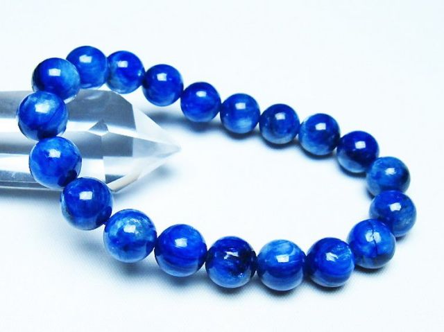 カイヤナイトブレスレット 10mm [t69-6753]