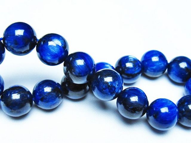 カイヤナイトブレスレット 12mm [t69-6769]