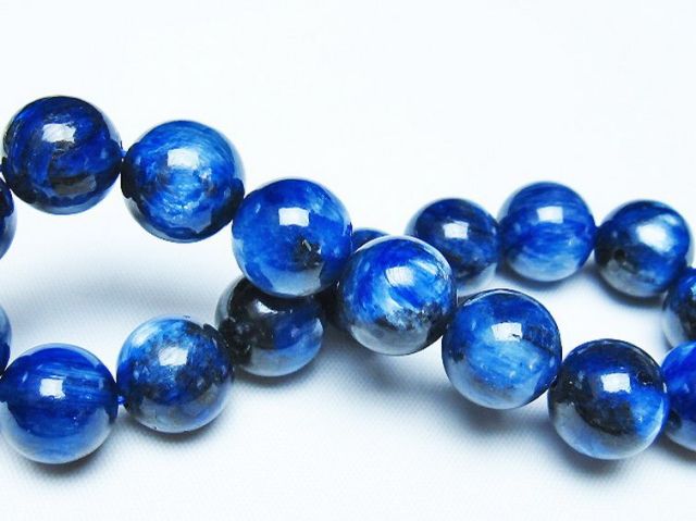 カイヤナイトブレスレット 12mm [t69-6949]