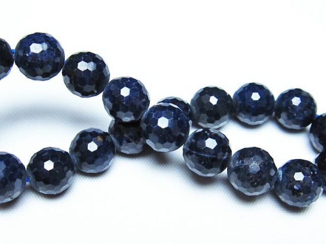 パワーストーン 天然石 サファイアブレスレット 9mm [T692-5772]2枚目