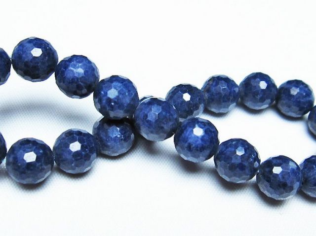 パワーストーン  サファイアブレスレット 9mm [T692-5773]2枚目