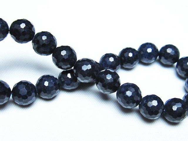 パワーストーン 天然石 サファイアブレスレット 8mm [T692-5816]2枚目