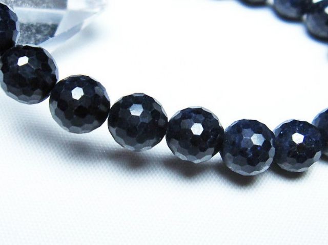 パワーストーン 天然石 サファイアブレスレット 8mm [T692-5816]3枚目