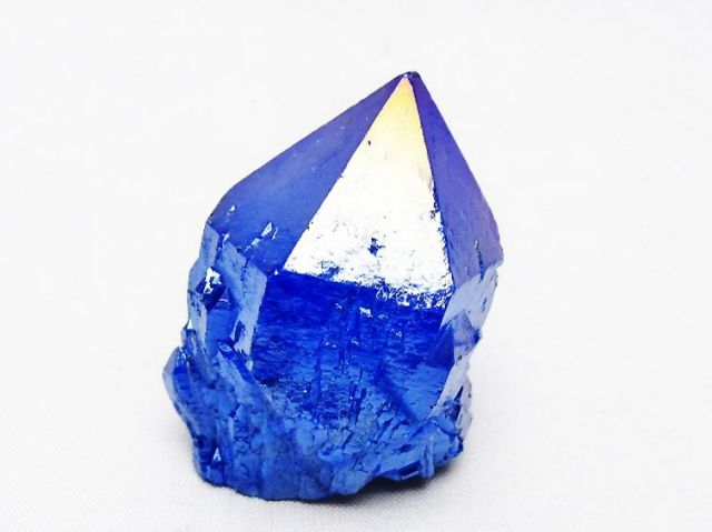 オーラ水晶 オーラクリスタル カテドラルライブラリー 原石 (ブルー)[T693-4867]