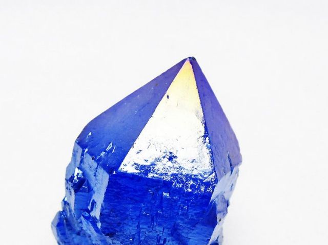 オーラ水晶 オーラクリスタル カテドラルライブラリー 原石 (ブルー)[T693-4867]