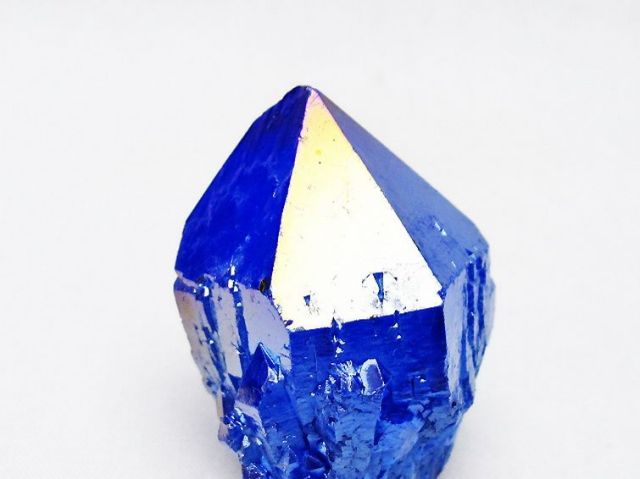 オーラ水晶 オーラクリスタル カテドラルライブラリー 原石 (ブルー)[T693-4867]