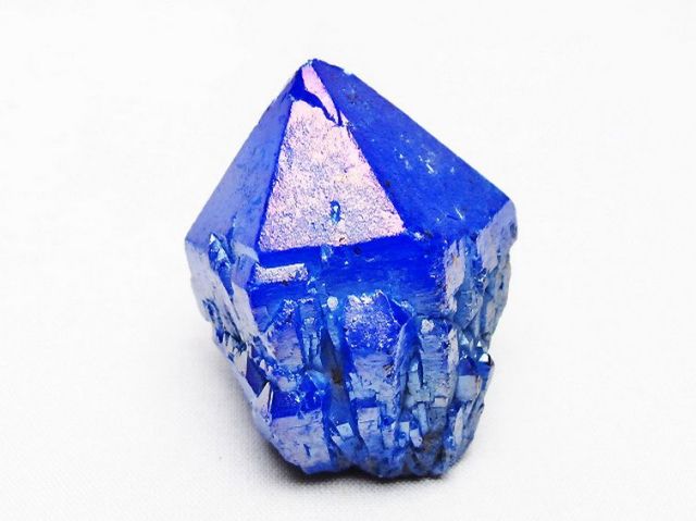 オーラ水晶 オーラクリスタル カテドラルライブラリー 原石 (ブルー)[T693-4889]