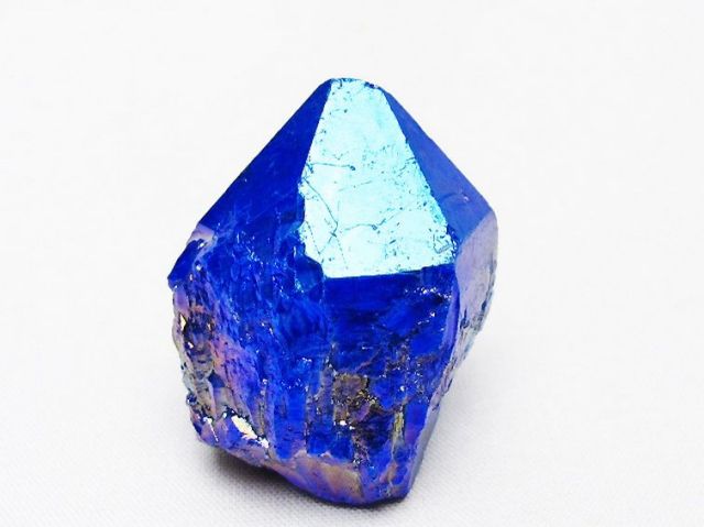 オーラ水晶 オーラクリスタル カテドラルライブラリー 原石 (ブルー)[T693-4894]