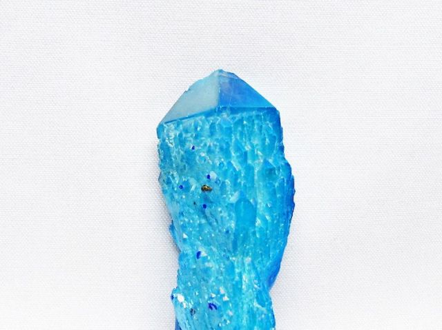 オーラ水晶 オーラクリスタル カテドラルライブラリー 原石 (アクア)[T693-4948]