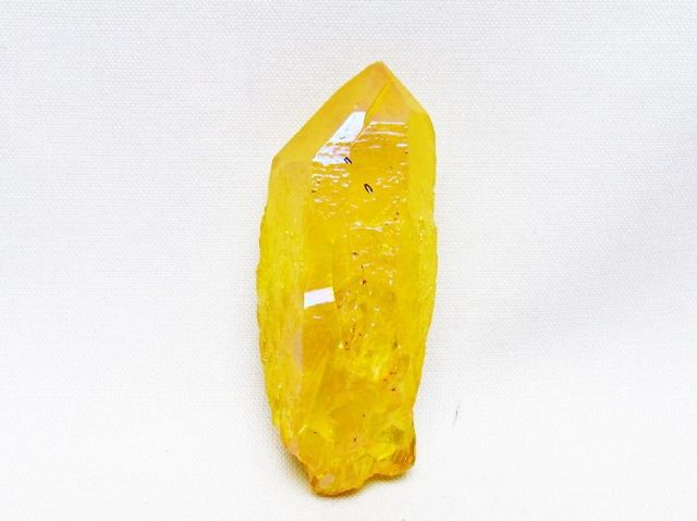 オーラ水晶 オーラクリスタル カテドラルライブラリー 原石 (イエロー)[T693-5004]