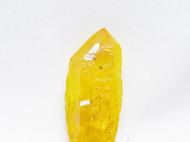 オーラ水晶 オーラクリスタル カテドラルライブラリー 原石 (イエロー)[T693-5004]