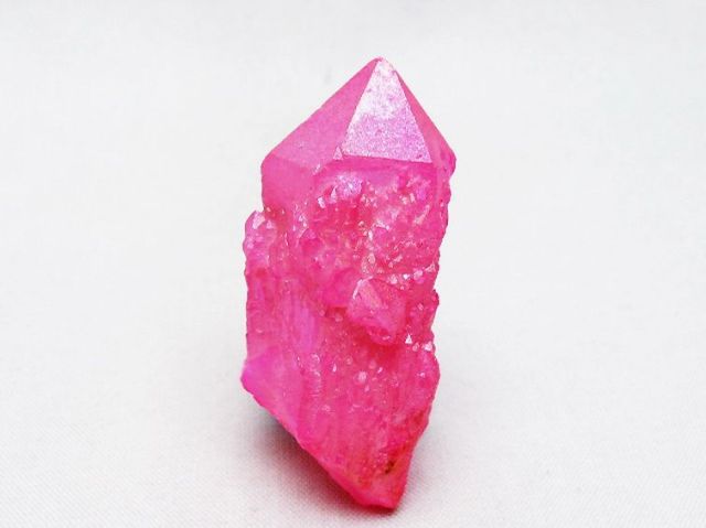 オーラ水晶 オーラクリスタル カテドラルライブラリー 原石 (ローズ)[T693-5026]
