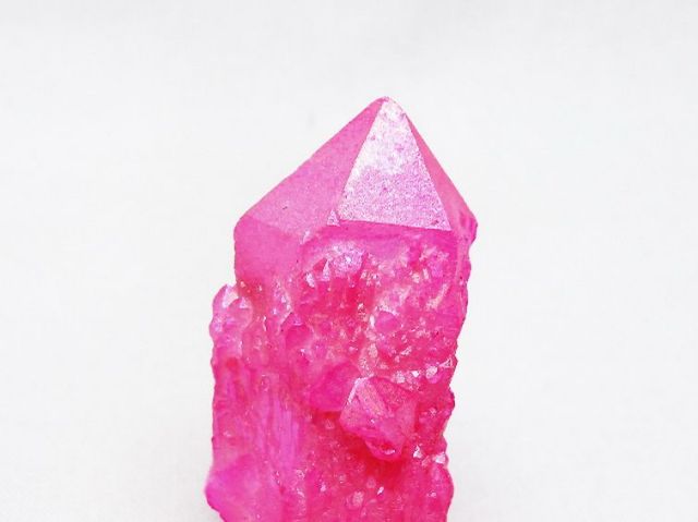 オーラ水晶 オーラクリスタル カテドラルライブラリー 原石 (ローズ)[T693-5026]