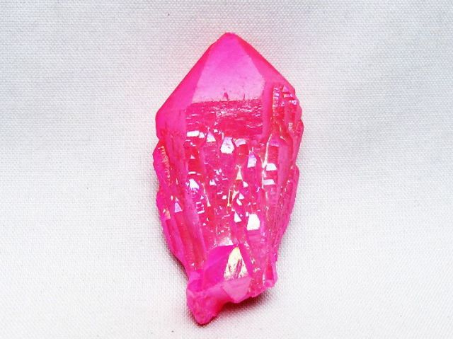 オーラ水晶 オーラクリスタル カテドラルライブラリー 原石 (ローズ)[T693-5030]