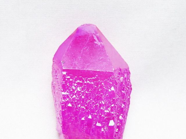 オーラ水晶 オーラクリスタル カテドラルライブラリー 原石 (ローズ)[T693-5047]