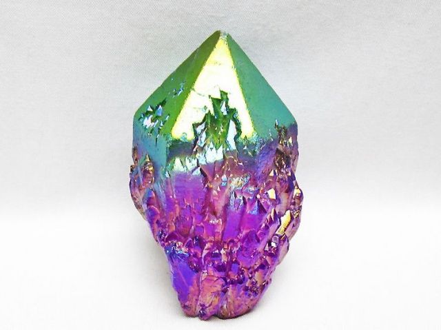 オーラ水晶 オーラクリスタル カテドラルライブラリー 原石(レインボー)[T693-5094]