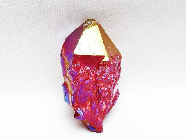オーラ水晶 オーラクリスタル カテドラルライブラリー 原石(レインボー)[T693-5113]