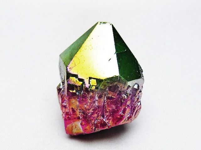 オーラ水晶 オーラクリスタル カテドラルライブラリー 原石(レインボー)[T693-5119]