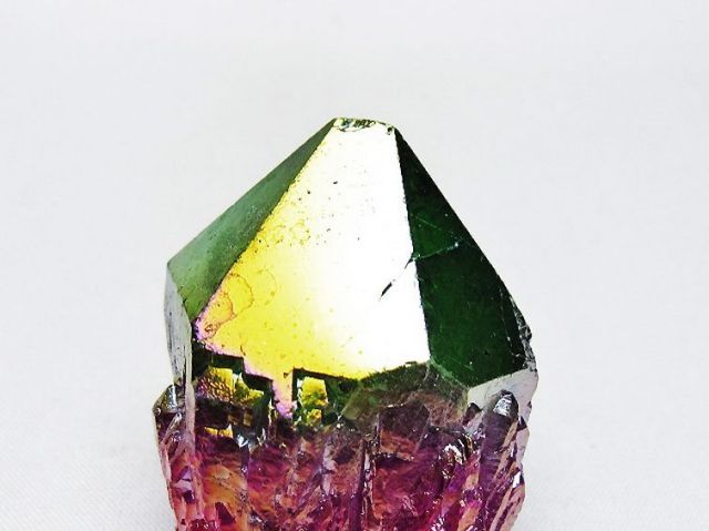 オーラ水晶 オーラクリスタル カテドラルライブラリー 原石(レインボー)[T693-5119]