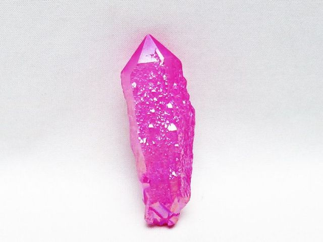 オーラ水晶 オーラクリスタル カテドラルライブラリー 原石 (ローズ)[T693-5150]