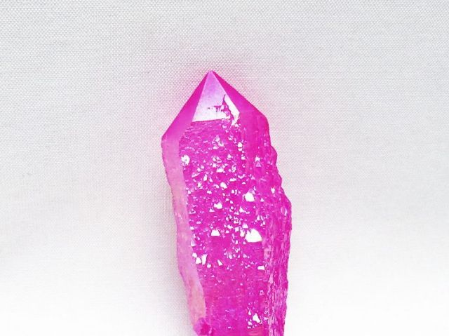 オーラ水晶 オーラクリスタル カテドラルライブラリー 原石 (ローズ)[T693-5150]
