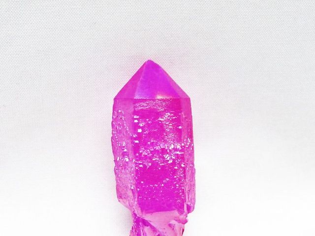 オーラ水晶 オーラクリスタル カテドラルライブラリー 原石 (ローズ)[T693-5161]