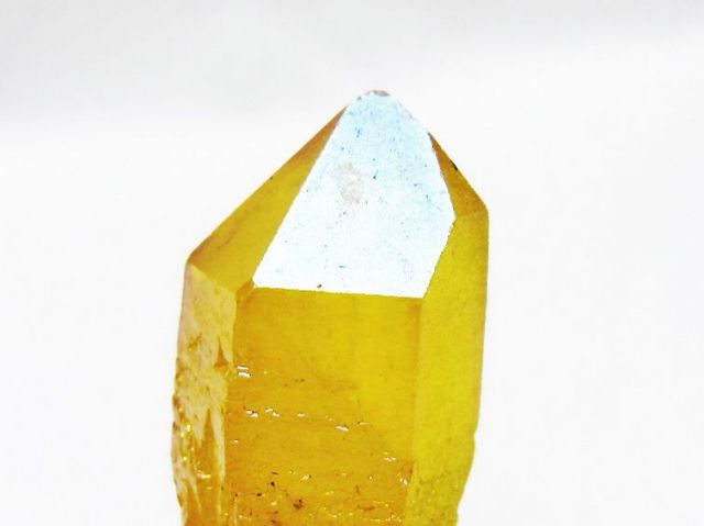 オーラ水晶 オーラクリスタル カテドラルライブラリー 原石 (イエロー)[T693-5207]