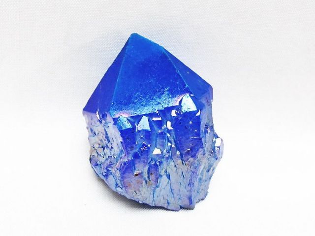 オーラ水晶 オーラクリスタル カテドラルライブラリー 原石 (ブルー)[T693-5364]
