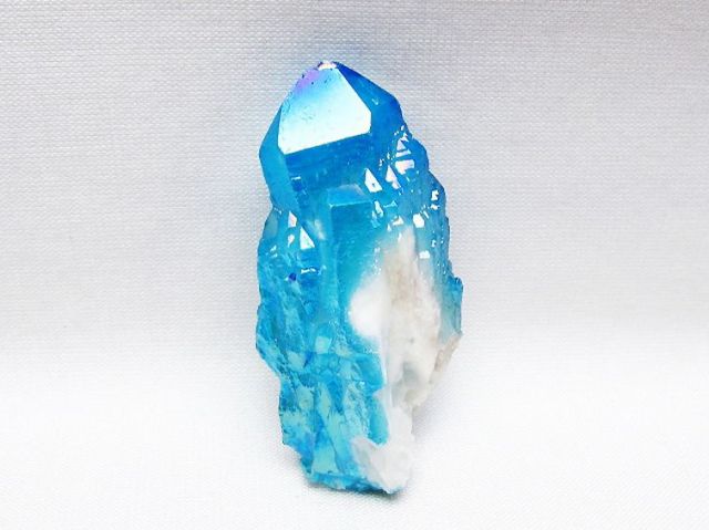 オーラ水晶 オーラクリスタル カテドラルライブラリー 原石 (アクア) [t693-5750]
