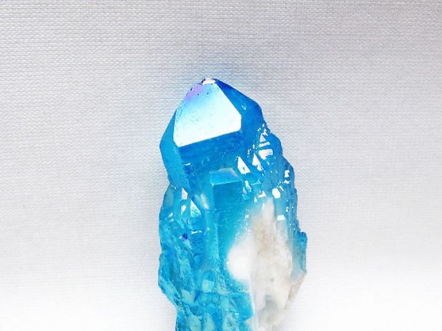 オーラ水晶 オーラクリスタル カテドラルライブラリー 原石 (アクア) [t693-5750]