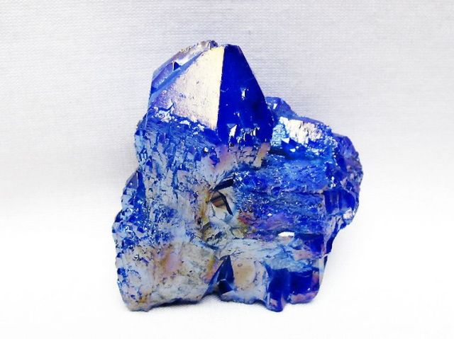 オーラ水晶 オーラクリスタル カテドラルライブラリー クラスター (ブルー) [t693-5850]
