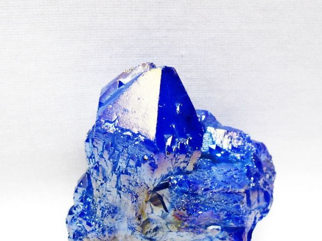 オーラ水晶 オーラクリスタル カテドラルライブラリー クラスター (ブルー) [t693-5850]
