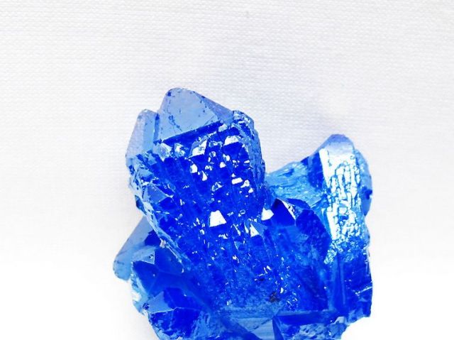 オーラ水晶 オーラクリスタル カテドラルライブラリー クラスター (ブルー) [t693-5859]