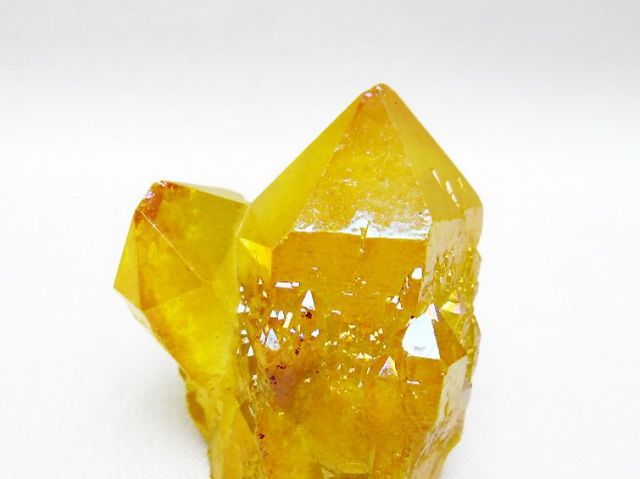 オーラ水晶 オーラクリスタル カテドラルライブラリー 原石 (イエロー) [t693-5879]