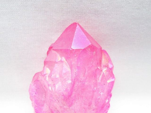 オーラ水晶 オーラクリスタル カテドラルライブラリー 原石 (ローズ) [t693-5946]