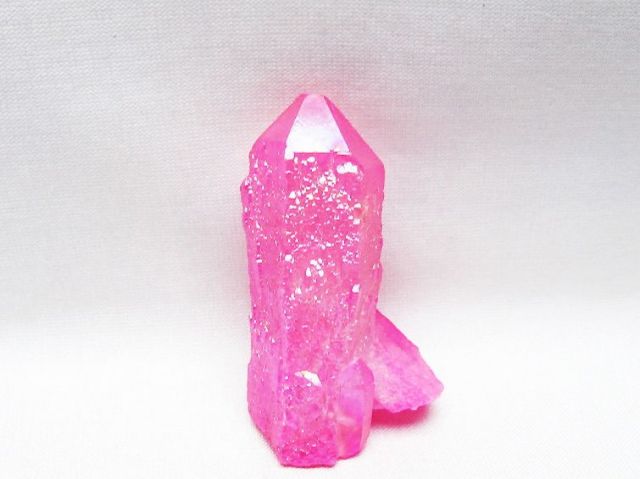オーラ水晶 オーラクリスタル カテドラルライブラリー 原石 (ローズ) [t693-5949]